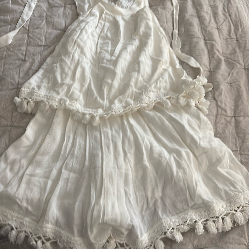 White romper